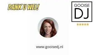 Julia van de Gooise DJ bedankt je voor je aanvraag