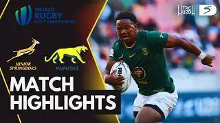 South Africa vs Argentina Highlights | 2026 Rugby Championship U20 | Junior Boks vs Los Pumitas
