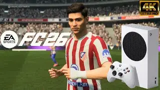 EA FC 26 PRO CAM XBOX SERIES S GAMEPLAY