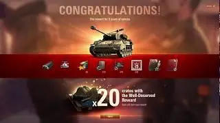 Super Hellcat & Unboxing 6 Year Service Rewards 2019