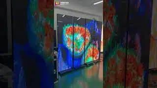 Various LED poster screensShooting distance of about one meter