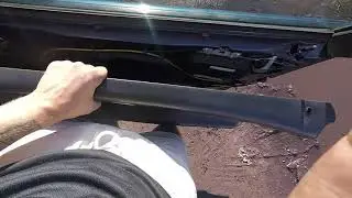 Снятие передней обшивки двери Mercedes w210