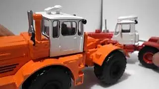 Обзор модели Кировец К-701,Т-150к,Т-40а...Перекраска.