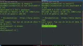 Basic linux Tutorial Shared Sessions