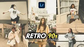 50+ PRESET LIGHTROOM | RETRO 90s AESTHETIC  | LIGHTROOM TUTORIAL