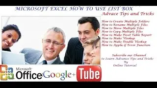 95  MICROSOFT EXCEL HOW TO USE FORM CONTROLS  COMBO BOX