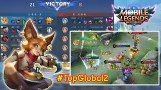 Gameplay Joy - Top 2 Global - MVP! | How to use  good Skill & Build | The Latest Mobile Legend Guide