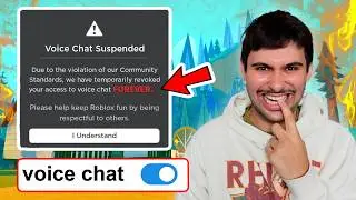 I just set the record for being banned on Roblox voice chat...