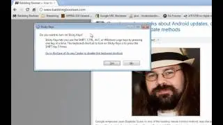 How to turn off Sticky Keys in Windows