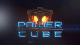 After Effects Template: Fire Cube – Hi-tech Flame Elemental Cube
