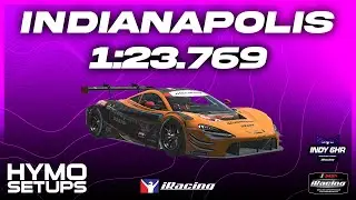 iRacing Hotlap | McLaren 720S GT3 EVO @ Indianapolis GP | IMSA / INDY 6H | 2024 S4 Week 1