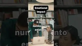 Emotional Impact of Data Stories captivate your audience! 😄😢🎉 #emotionalstory #AudienceEngagement
