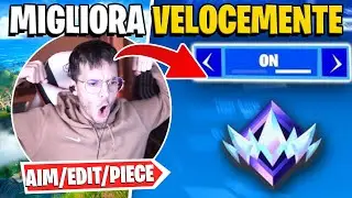 MIGLIORA VELOCEMENTE Su Fortnite! COME MIGLIORARE Su Fortnite!  