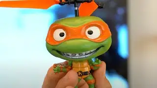 TMNT Big Heads UFO Only By World Tech Toys