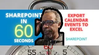 Export SharePoint Calendar Events to Excel Like A Pro!