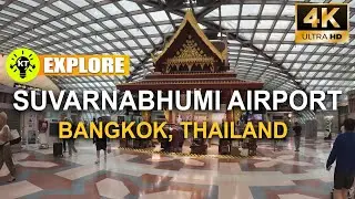 Explore SUVARNABHUMI AIRPORT BANGKOK THAILAND / travel Southeast Asia Backpacking Asia Solo travel