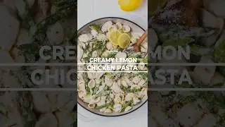 Irresistible Creamy Lemon Chicken Pasta - Gluten Free Recipe #glutenfree #easyrecipe #dinnerideas