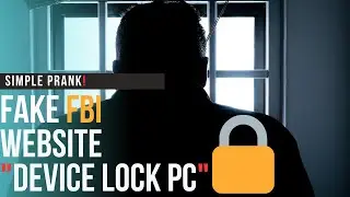 Simple Computer Prank | FBI Device Lock PC