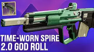 THE BEST PULSE RIFLE IN DESTINY 2! TIME-WORN SPIRE 2.0 GOD ROLL!  Season Of The Chosen
