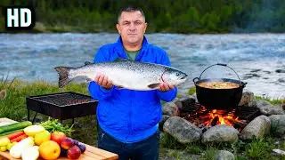 Salmon ear / Fish barbecue / Fish recipes