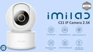 IMILAB C21 - IP Smart Camera 2.5K - IMILAB Home App - Wifi Security Camera - Unboxing