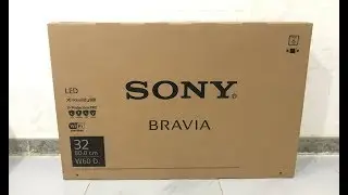 Sony 32-inch HD Smart TV Unboxing