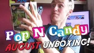 POP N CANDY - AUGUST UNBOXING! (Mystery Pop Vinyl In Every Box)