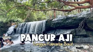 Berenang di Pancur Aji Kabupaten Sanggau Kalimantan Barat