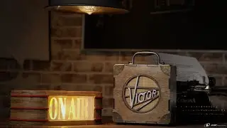 DIY 1940 Victor Bluetooth speaker prop