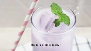 【Customized Bubble tea Powder supplier－ALLWIN FOOD】Taro Powder--Business__Instructional operation