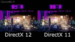 Deus Ex: Mankind Divided DirectX 12 vs 11 on AMD Radeon RX480 and FX8350 - Test 2