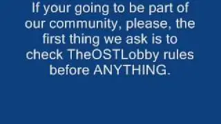 TheOSTLobby Message