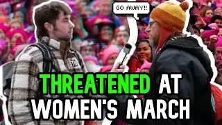 Man Threatens me at the Women's March