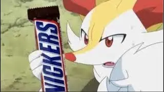 Braixen Loves Her Snickers [MEME]