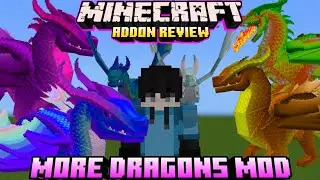 More Dragons in Minecraft Mods | Ebonfire Dragons in Minecraft PE