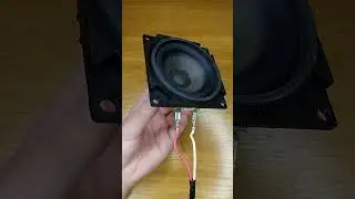 Ход динамика Sony 15w 6ohm #bass #basstest