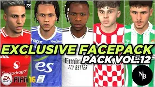 EXCLUSIVE FACEPACK VOL.12 FIFA 16 MOBILE