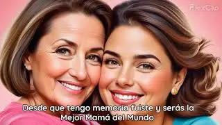 GRACIAS POR TODO MAMÁ FELIZ CUMPLEAÑOS - Tarjeta de Cumpleaños para mi Mamá @monicabroce