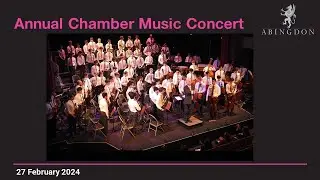 Annual Chamber Music Concert 2024