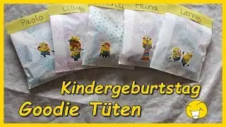 Tutorial - Goodie Tüten für den Kindergeburtstag