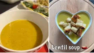 Lentil soup the easiest way & the best for Ramadan 🌙  شوربة العدس الرمضانية بأسهل وانجح طريقة