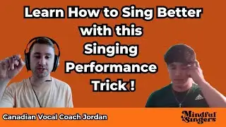 How to Sing Better Like my Student w/ this Trick for Singers! #CanadianVocalCoach Jordan