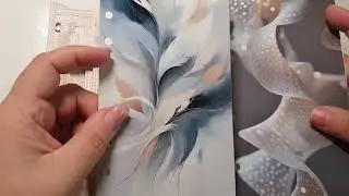 преображаю ежедневник, тема белая осень.