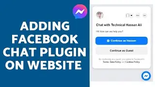 Add Facebook Messenger to your website, WordPress, Blogger in (Urdu/Hindi) || Technical Hassan Ali