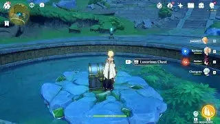 How to Solve Dunyu Ruins Puzzle: Triple Hidden Luxurious Chest - Genshin Impact