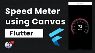 Creating A Cool Custom Speedometer In Flutter With Canvas!