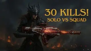 AK117 – Lava Remix 30 KILLS | SOLO VS SQUAD Battle Royale (Full Gameplay)