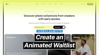 Create an Animated Waitlist