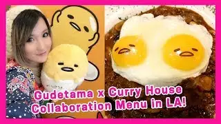 Gudetama x Curry House Collaboration Menu!