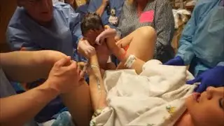 I PULLED OUT MY BABY!?! Emotional Live Birth | Labor & Delivery Vlog